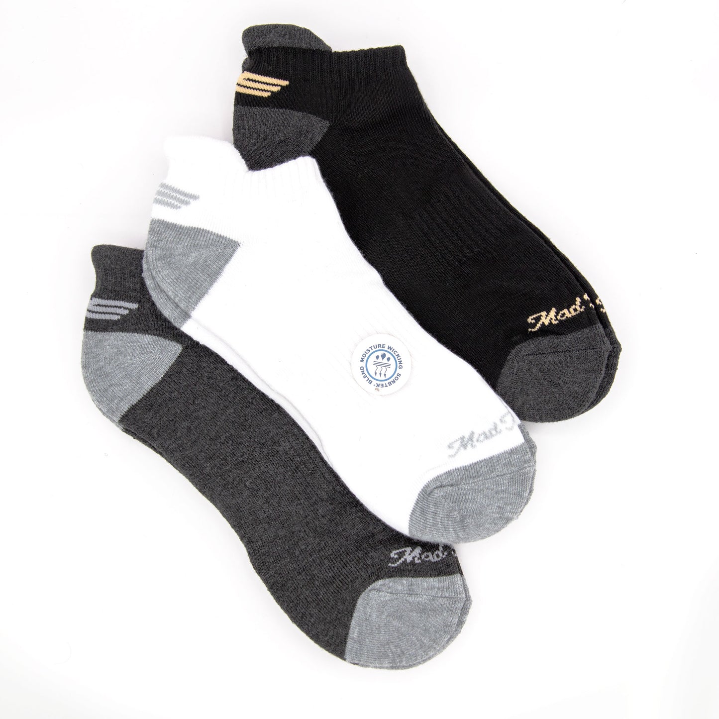 Smooth Stride Socks - 3pk, Low Profile Trainer Socks