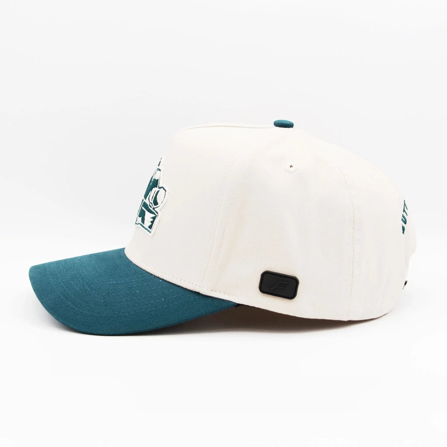 Butterfly Effect Hat - Green/Cream - Perfect for Every Hockey Goalie MAD TUCKS