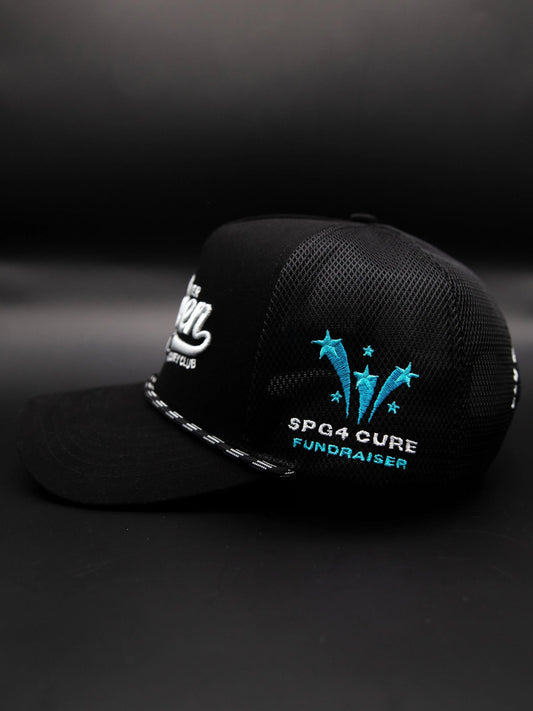 Custom hockey hat supporting grassroots hockey community