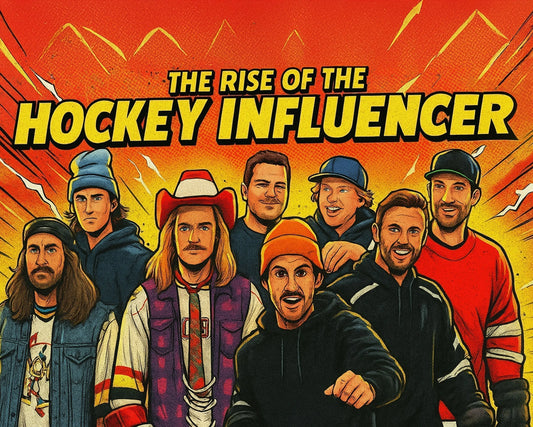 Hockey influencers creating content for social media