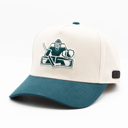Butterfly Effect Hat - Green/Cream