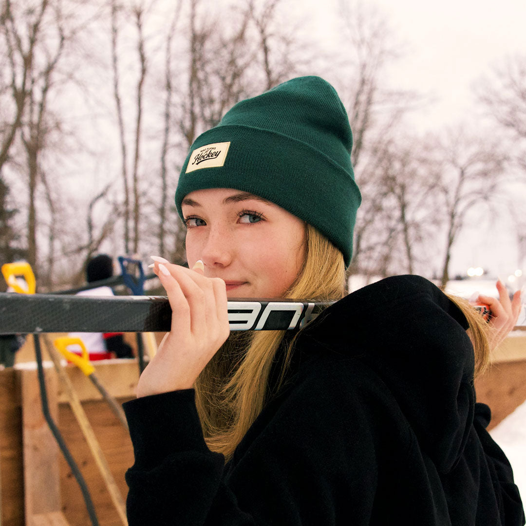 ELEVATED PERFORMANCE BEANIE - GREEN