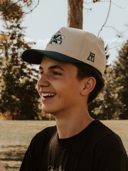 Butterfly Effect Hat - Green/Cream